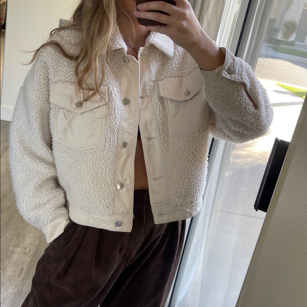 Zara fleece jacket